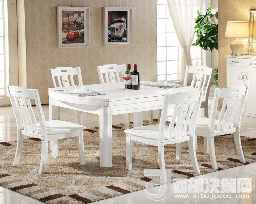 喜歡白色餐桌 但椅子該如何搭配？